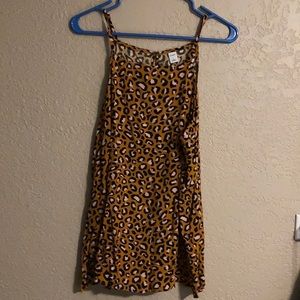 Leopard print size large tank